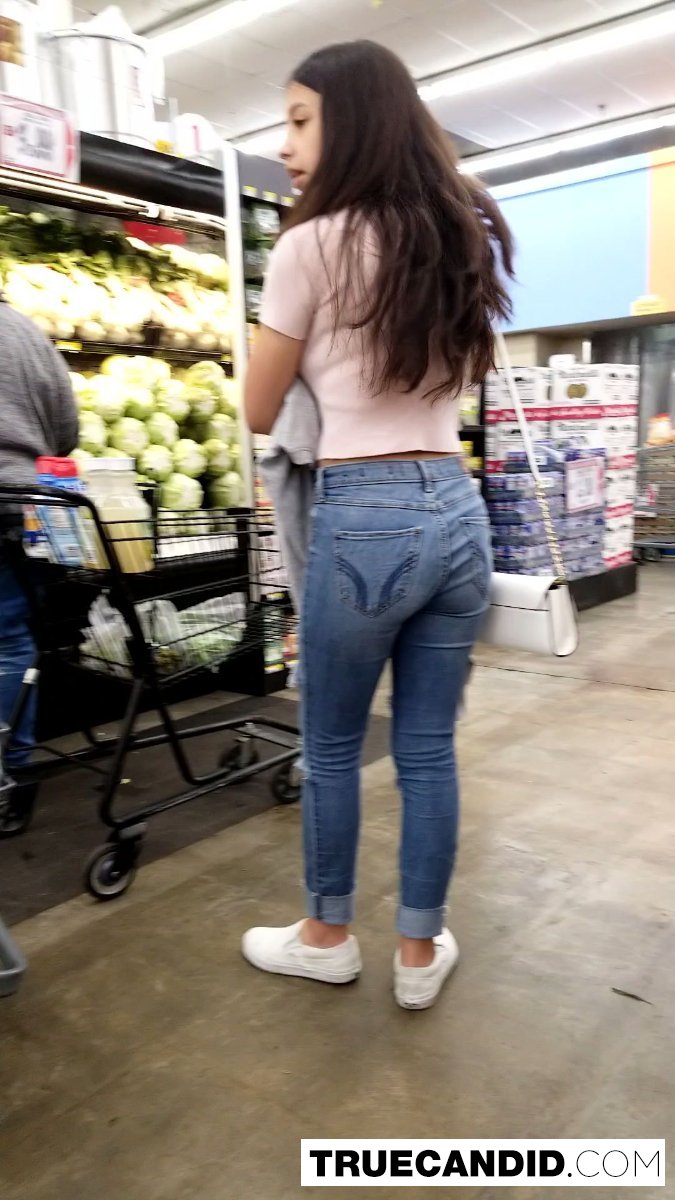 Young Cute Busty Latin Teen In Jeans Video Broken Links Truecandid