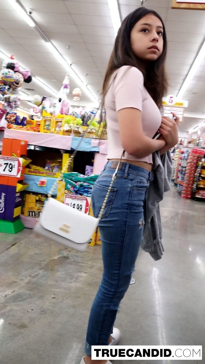 Young Cute Busty Latin Teen In Jeans Video Broken Links Truecandid